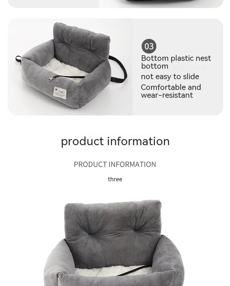 Universal Four Seasons Pet Car Bed