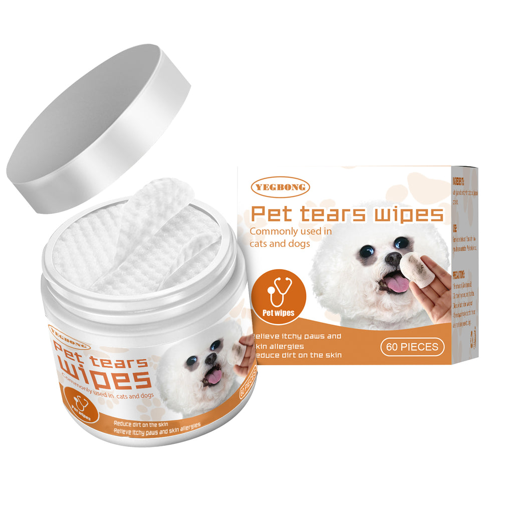 Tear Stain Eye Wipes for Pets