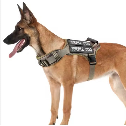 Tactical Service Dog Harness with Control Handle
