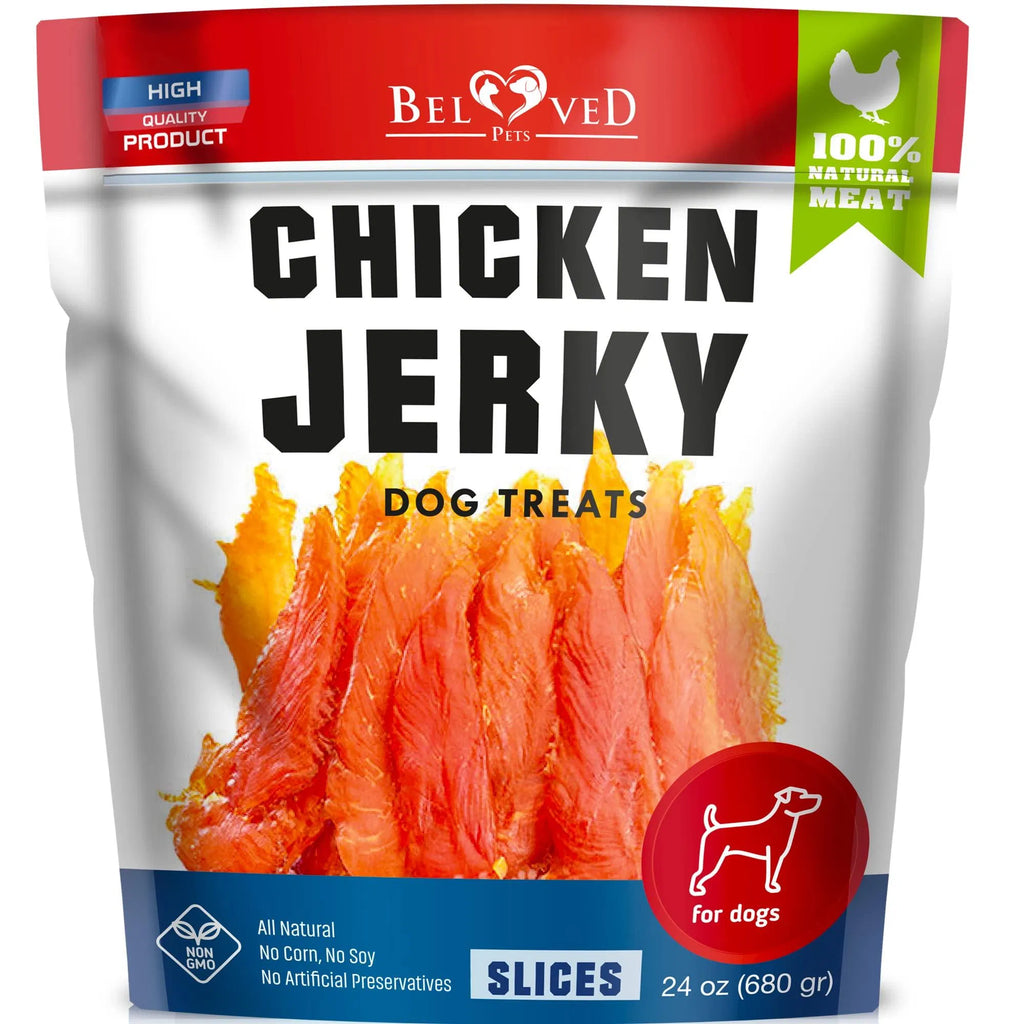 Human-Grade Chicken Jerky Dog Treats, 1.5 lb