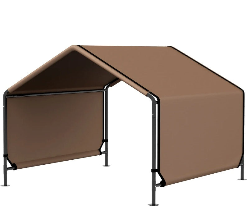 Luxury Pet Tent for Outdoor Shade - Brown