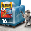Clear Furniture Protectors, 16 Sheets