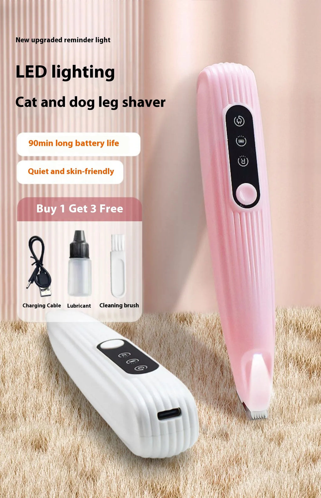 Quiet Electric Pet Nail Grinder