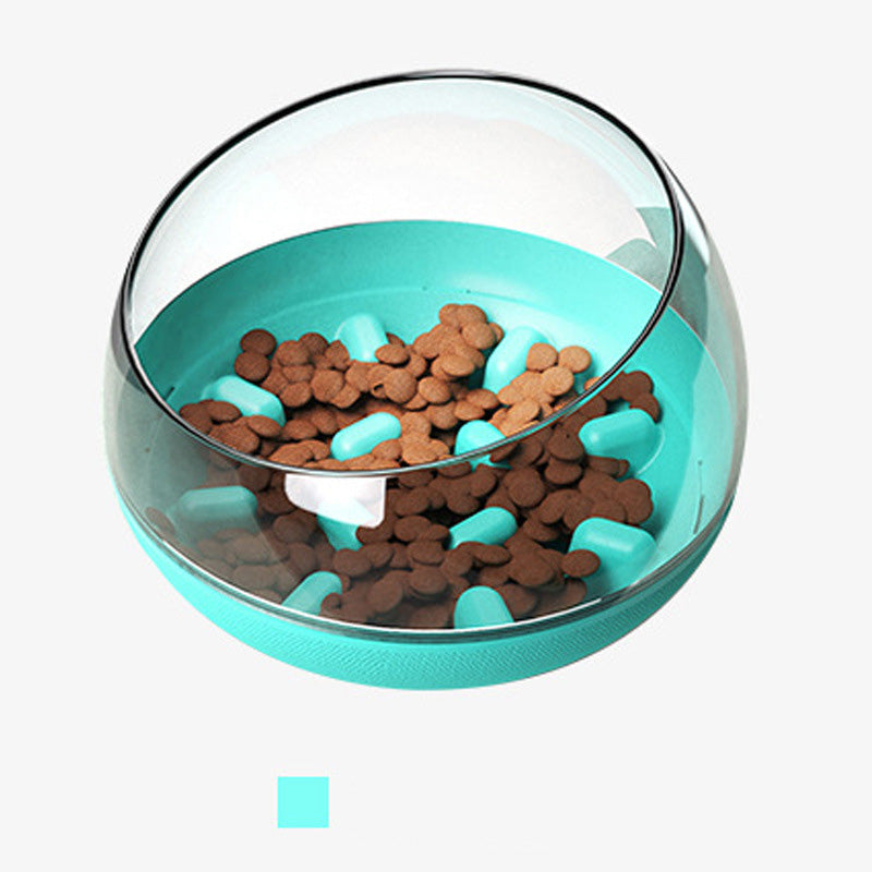 Space Capsule Pet Slow Feeder Bowl