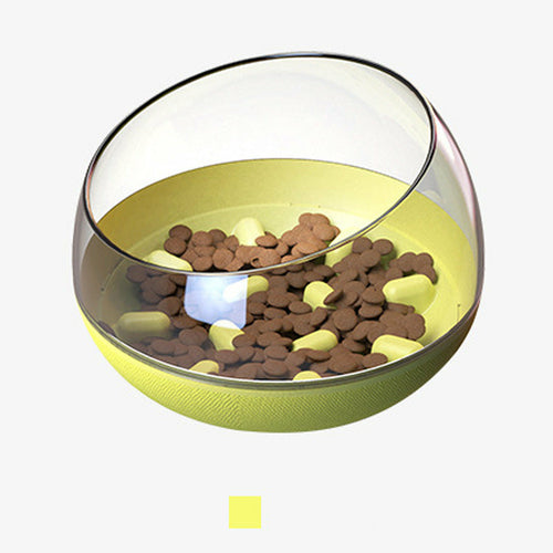 Space Capsule Pet Slow Feeder Bowl