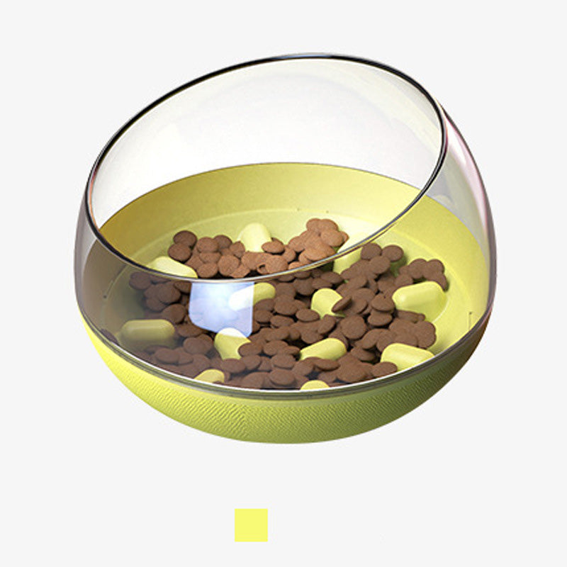 Space Capsule Pet Slow Feeder Bowl