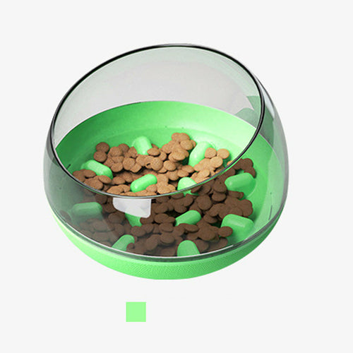 Space Capsule Pet Slow Feeder Bowl