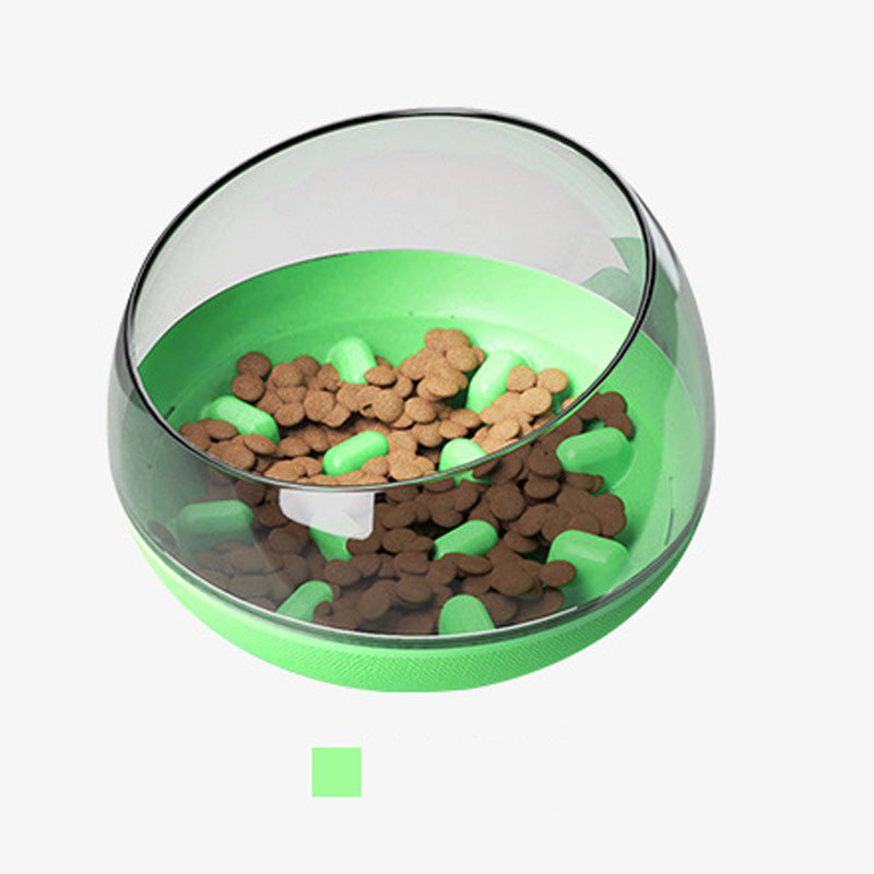Space Capsule Pet Slow Feeder Bowl