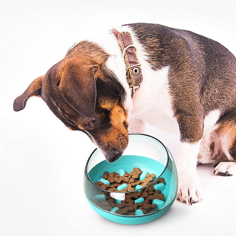 Space Capsule Pet Slow Feeder Bowl