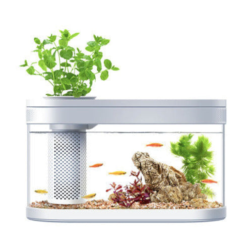 Geometric Amphibious Ecological Smart Fish Tank Pro, Frost W