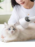 Quiet Pet Grooming Hair Dryer & Comb