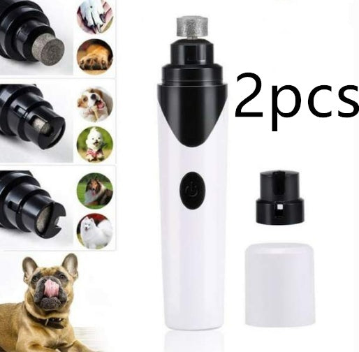 USB-Charged Pet Nail Grinder for Refined Grooming