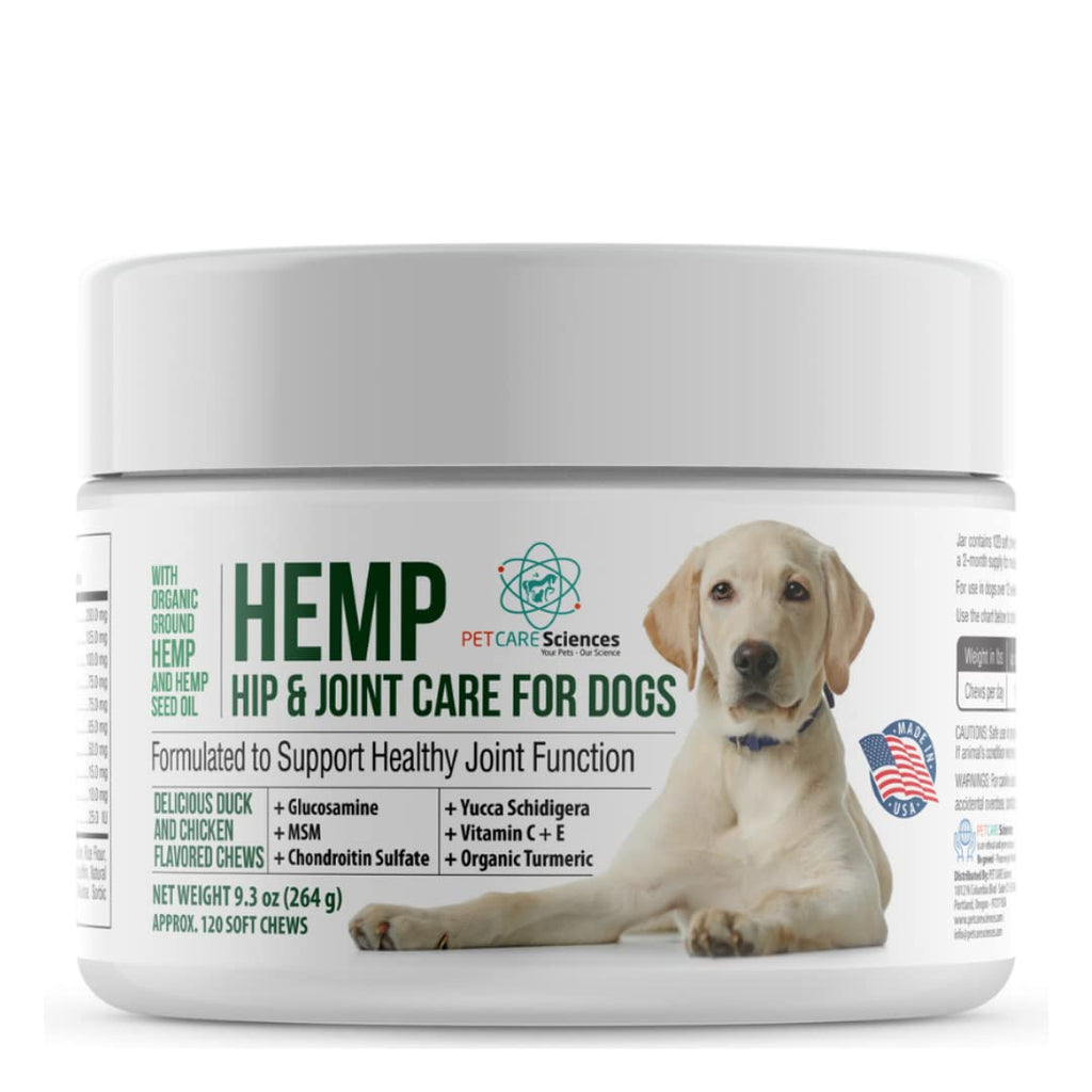 Hemp Mobility & Calming Chews for Dogs (Approx. 120 Count)