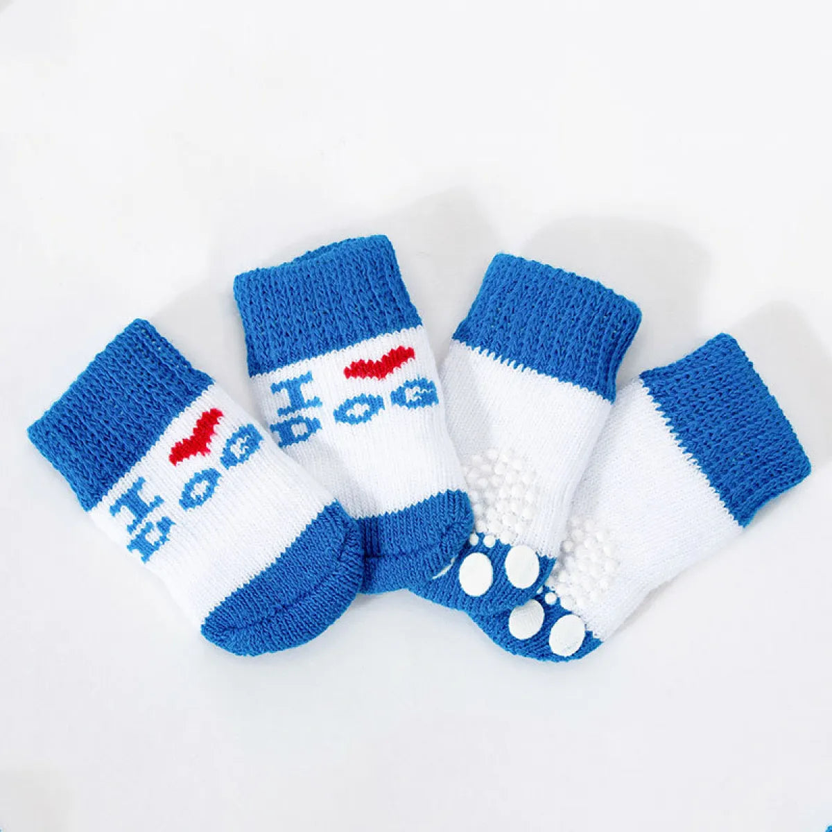 Non-Slip Wool Pet Socks