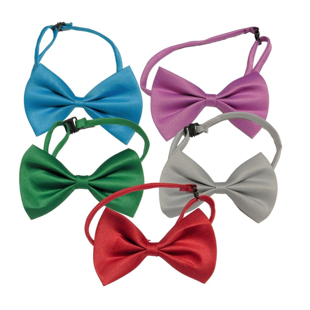 5-Piece Adjustable Dog Bow Ties Set