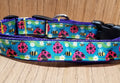 Martingale Collar, Leash, and Hands-Free System - Ladybugs