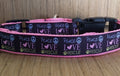 Martingale Collar, Leash, or Hands-Free System - Pink