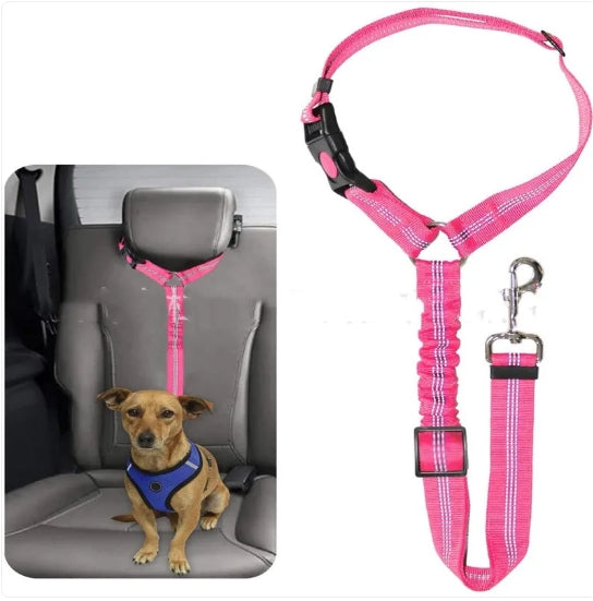 Adjustable Pet Car Safety Harness