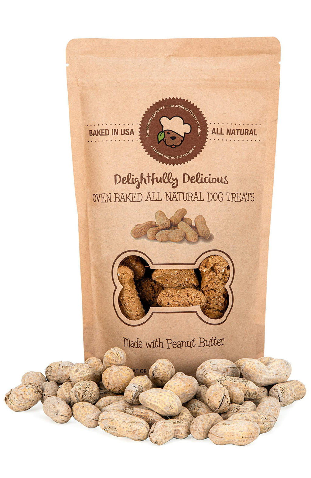 Peanut Butter Oven-Baked Dog Treats