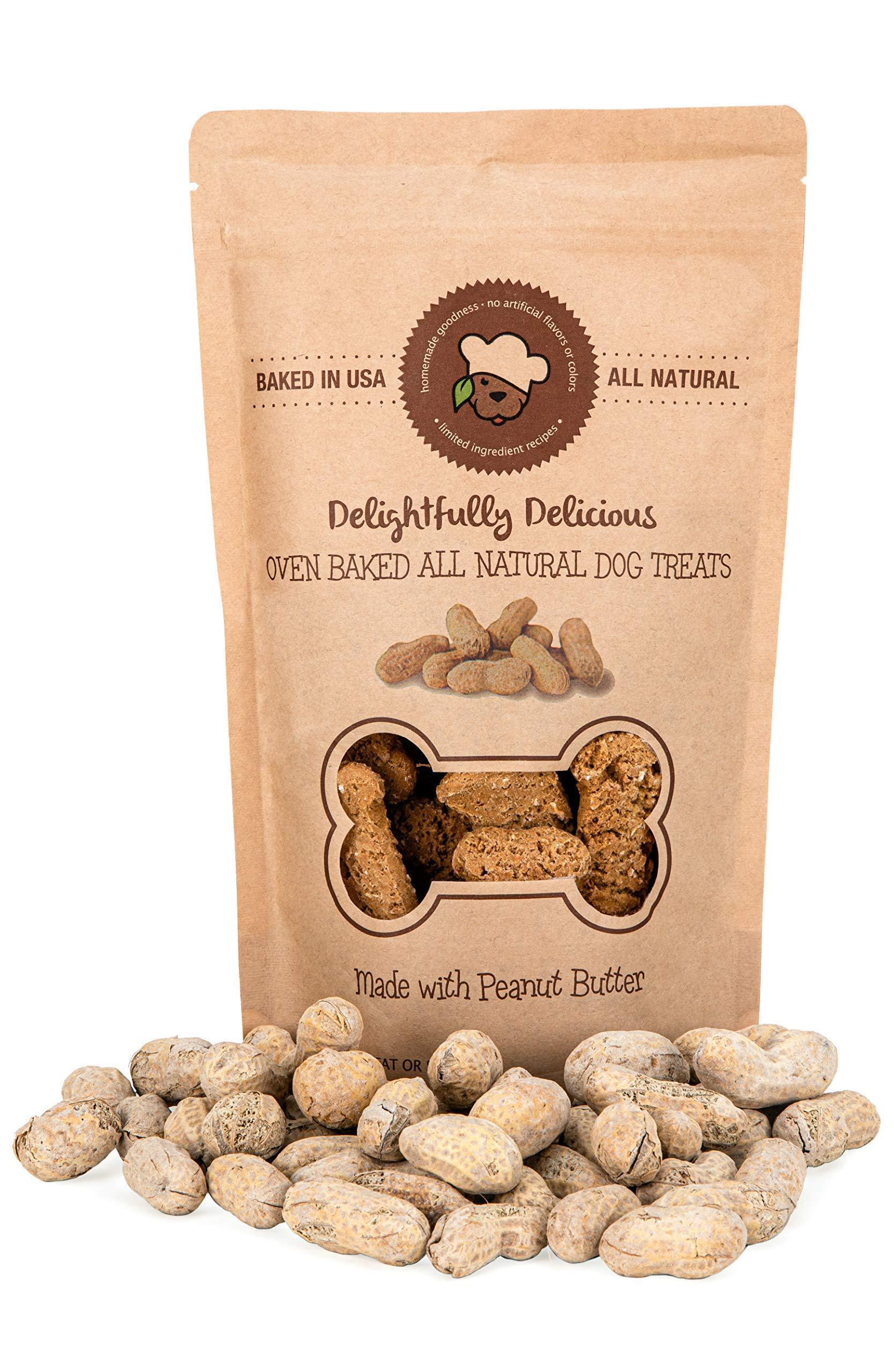 Peanut Butter Oven-Baked Dog Treats