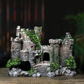 Retro Castle Aquarium Decor