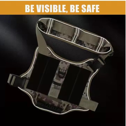 Tactical Service Dog Harness with Control Handle