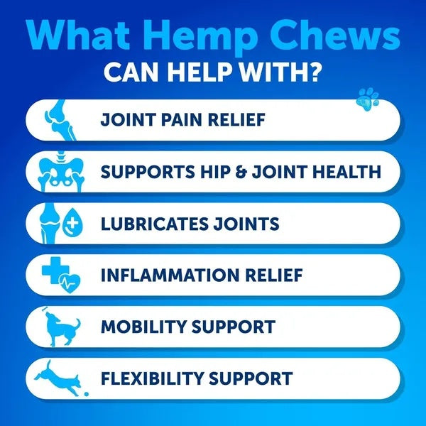 Hemp Hip and Joint Dog Supplement
