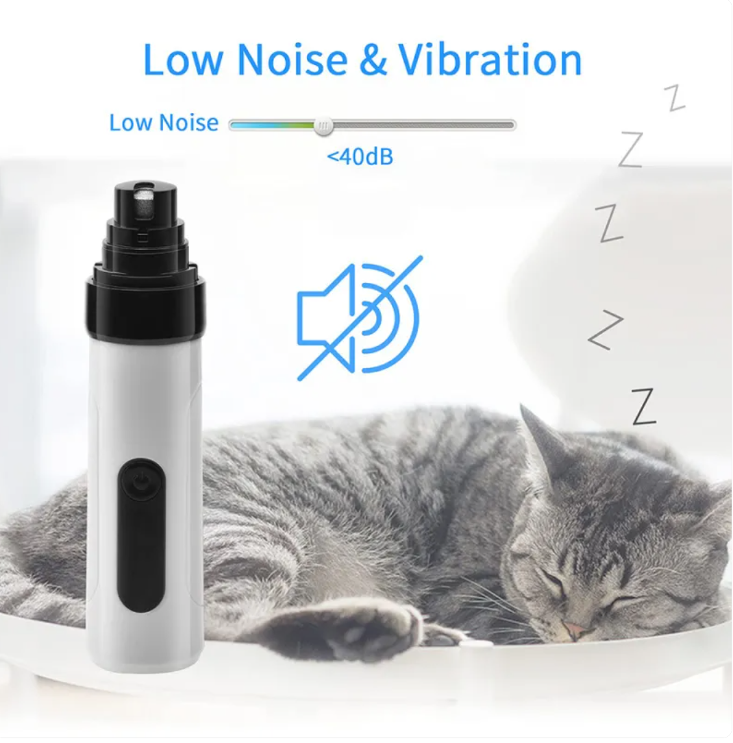 Quiet Rechargeable Pet Nail Grinder