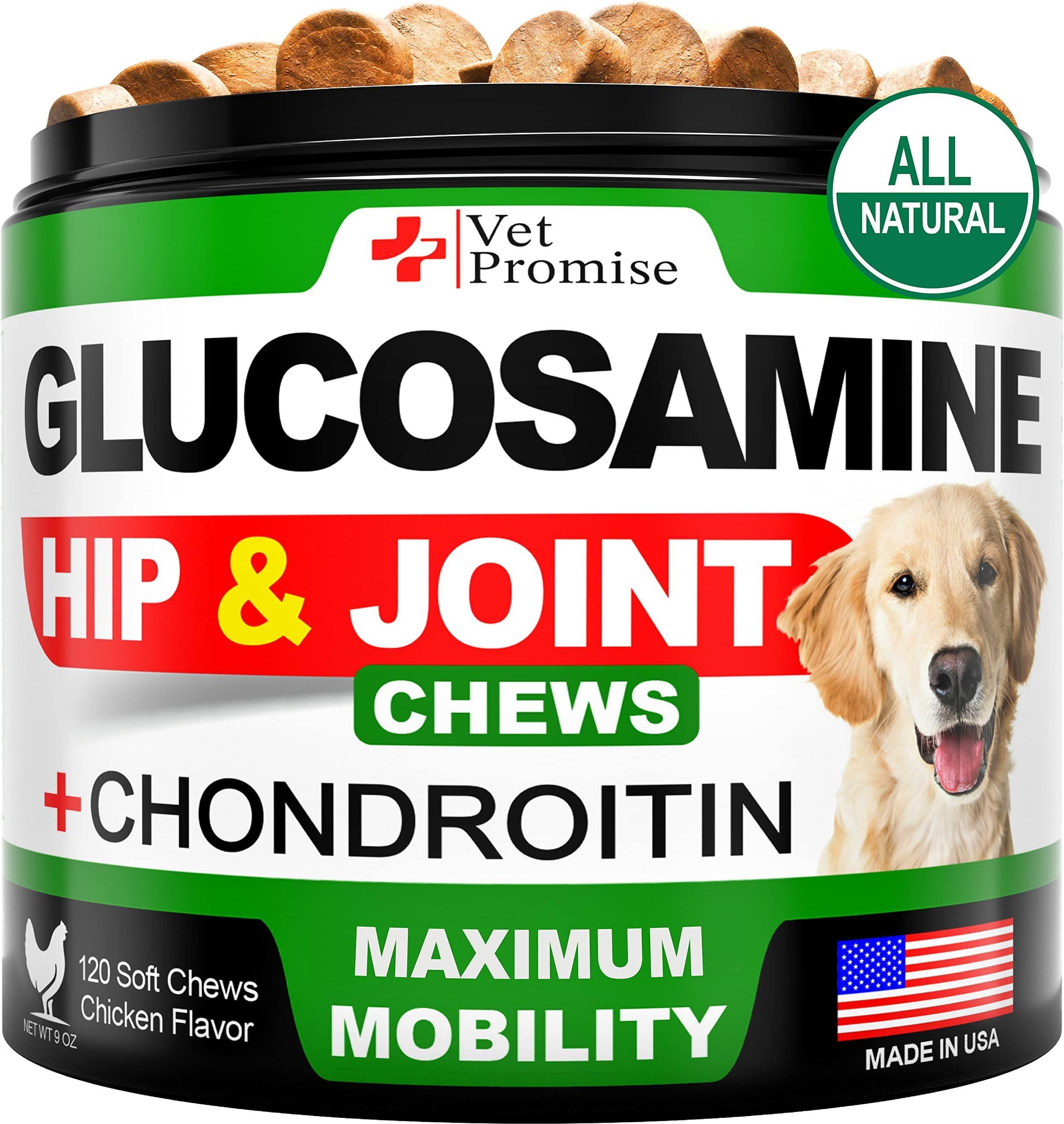 Hip & Joint Mobility Chews for Dogs, 120 Count