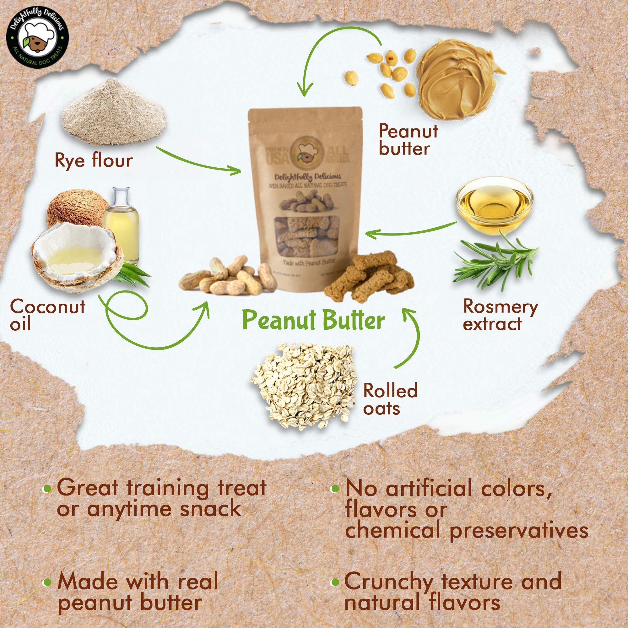 Peanut Butter Oven-Baked Dog Treats