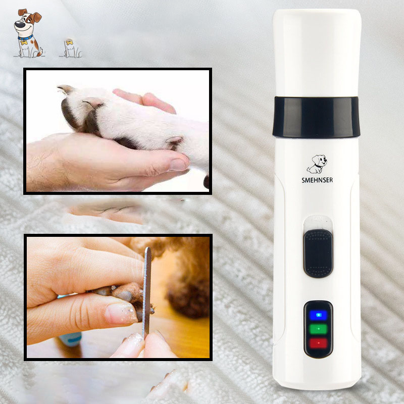 USB-Charged Pet Nail Polisher