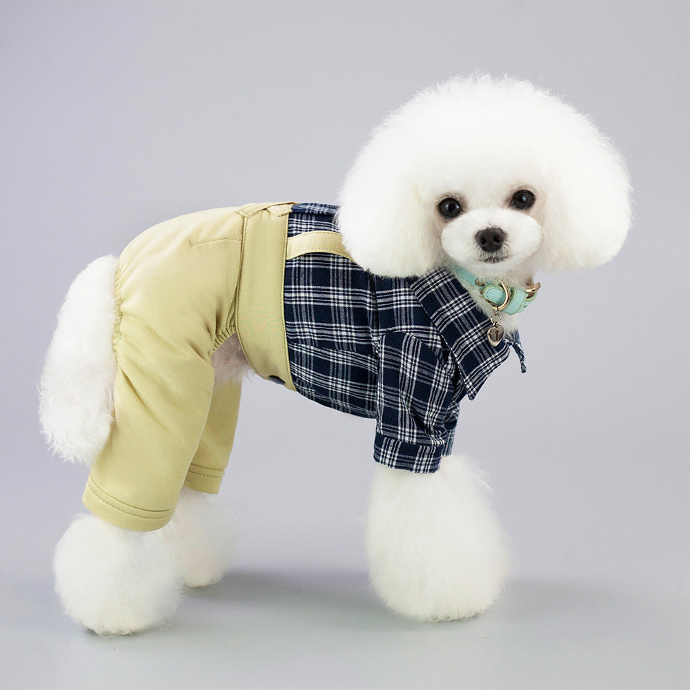 Spring & Summer Dog Apparel in Yellow & Khaki