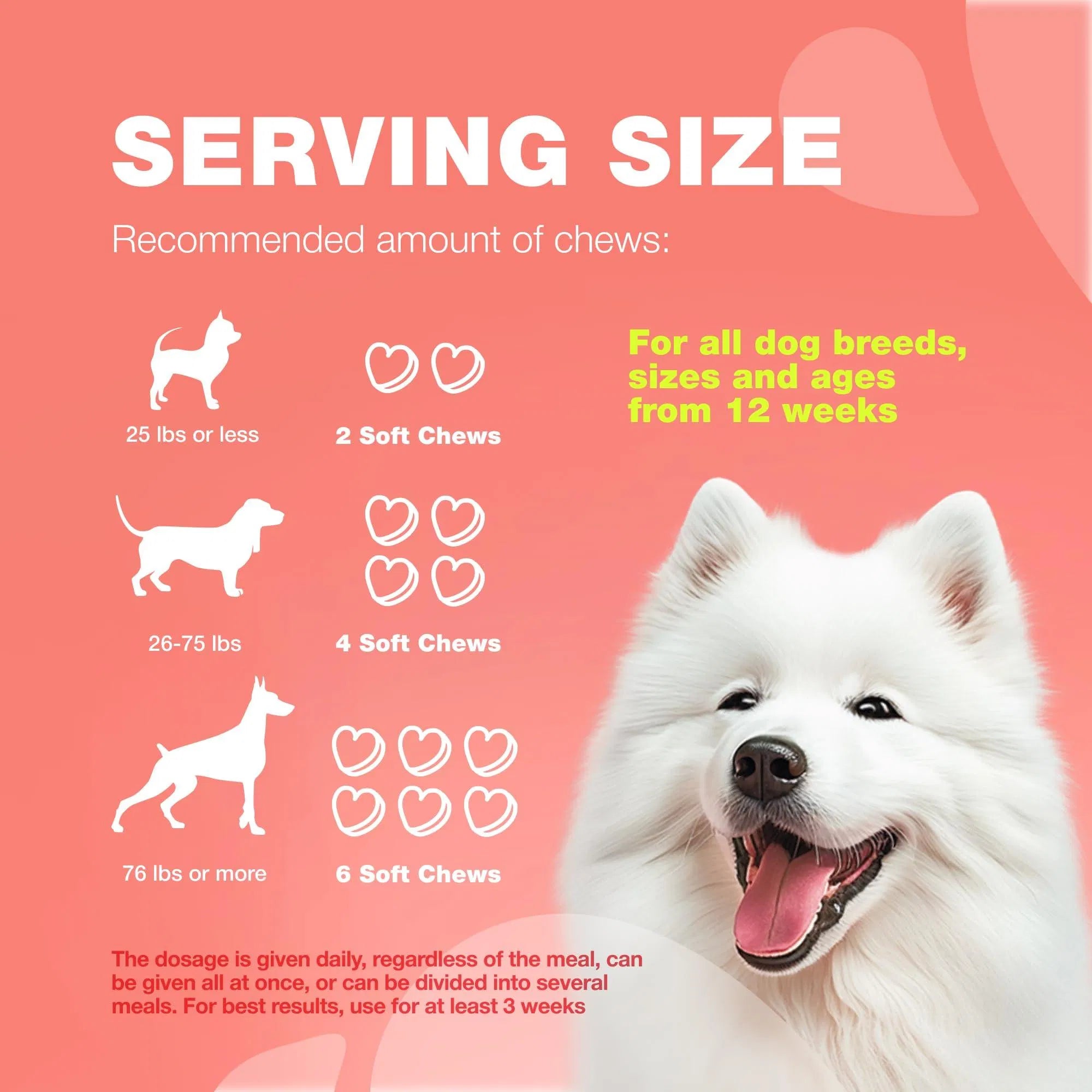 Natural Flea & Tick Prevention Soft Chews for Dogs