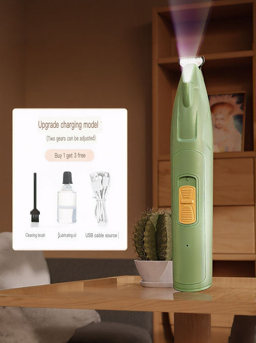 Quiet LED Paw Trimmer