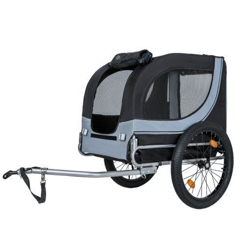 Large Folding All-Terrain Pet Trailer, 100lb Capacity