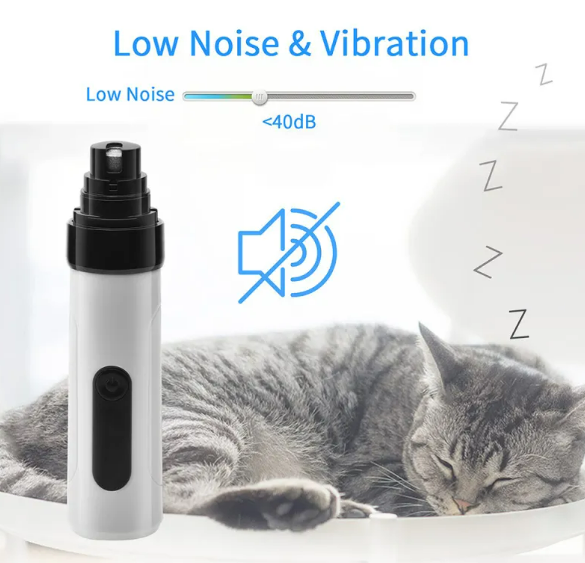 Quiet Rechargeable Pet Nail Grinder