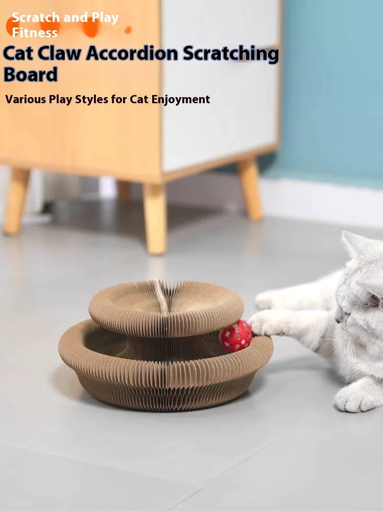 Elegant Folding Cat Scratcher