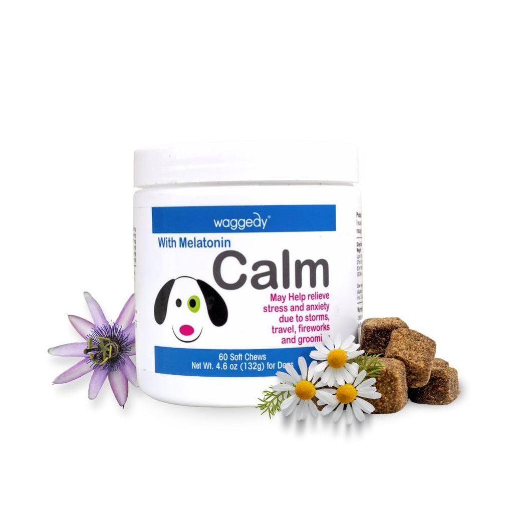 Calming Chews with Melatonin for Dogs, 60 Count