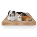 Orthopedic XL Dog Bed, Waterproof Corduroy Fleece (41" x 27"