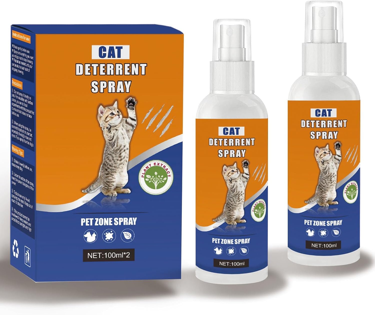 Cat Deterrent Spray for Furniture Protection