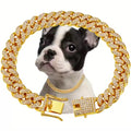 Sparkling Diamond Alloy Pet Chain Choker