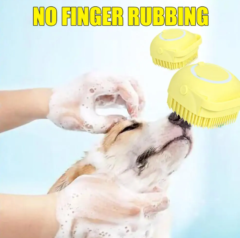 Refined Pet Bath & Massage Brush
