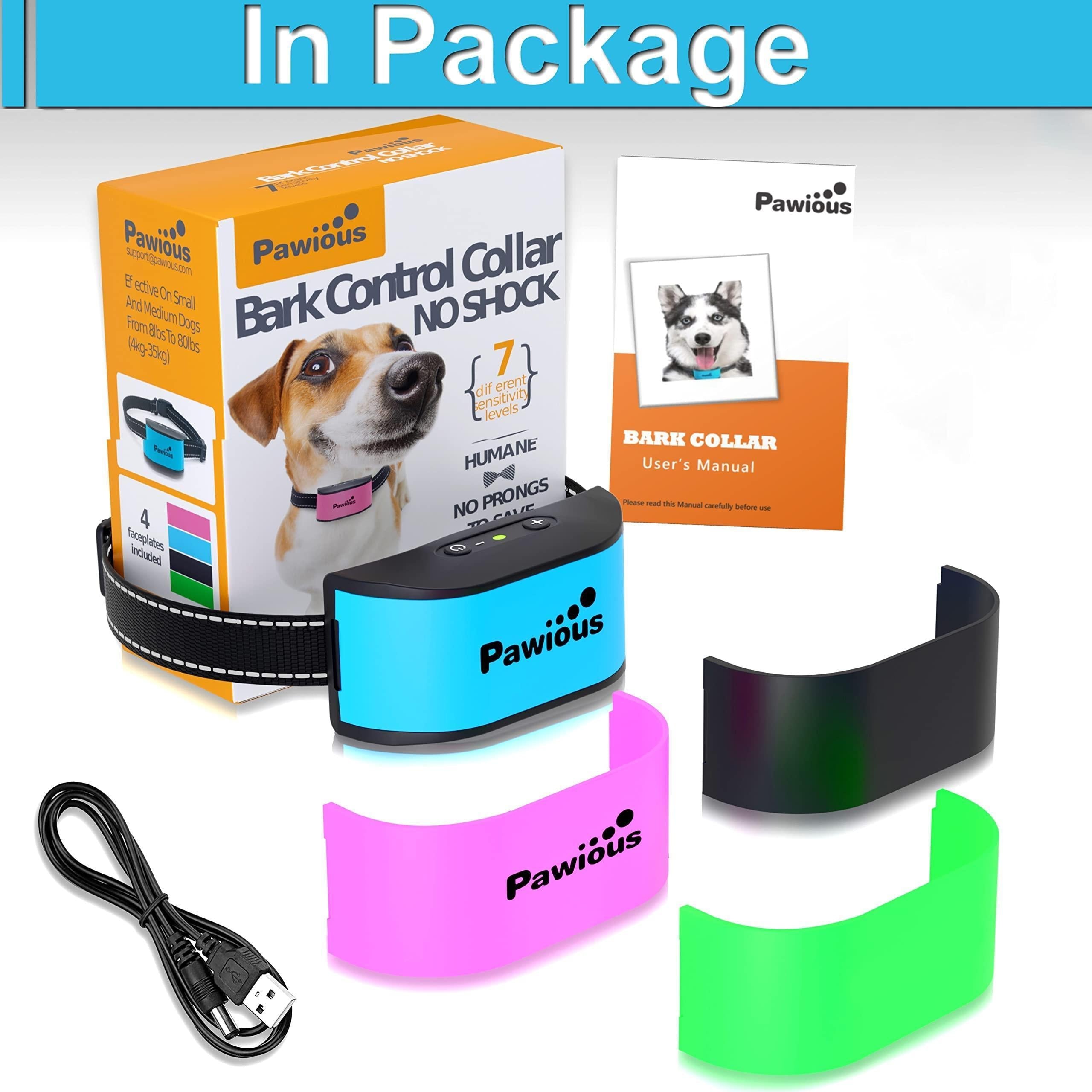 Humane Small Dog Bark Collar, No-Shock, Rainproof