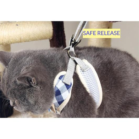 Elegant Cat Harness and Leash Set