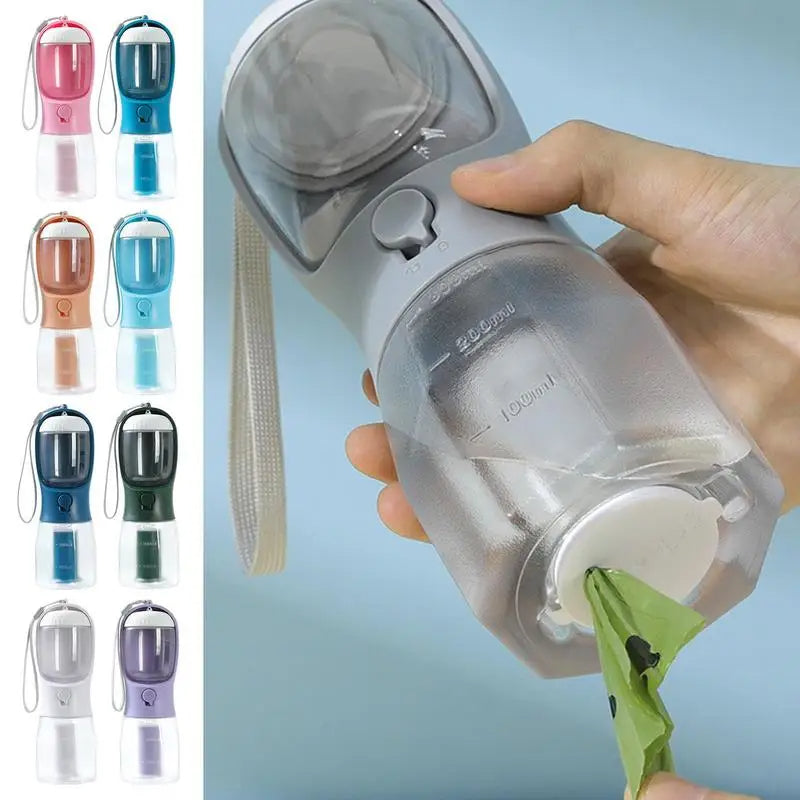 Portable Pet Hydration & Waste Solution, 3-in-1
