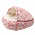 Calming Pet Bed, Round Donut, 20-inch