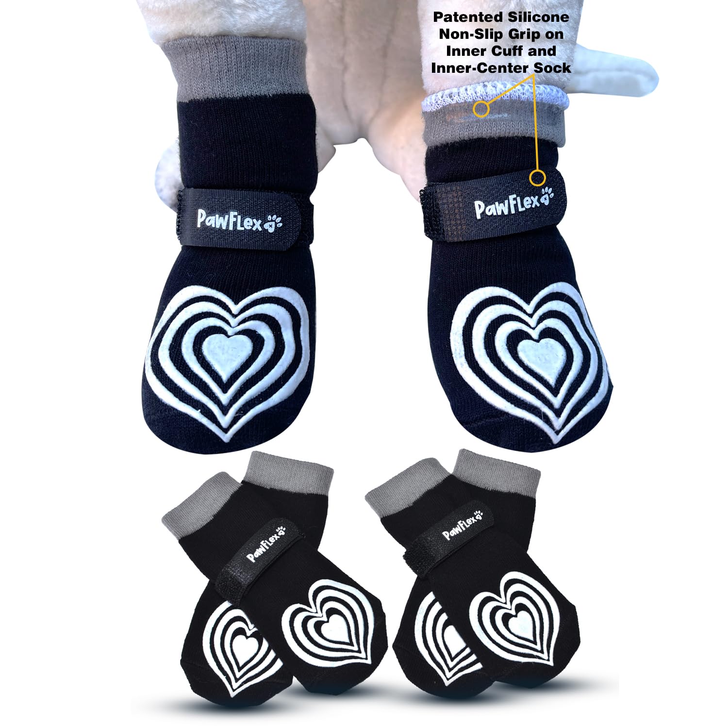 Therapeutic Non-Slip Cotton Dog Socks