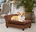 Luxury Pet Sofa with Storage, Brown