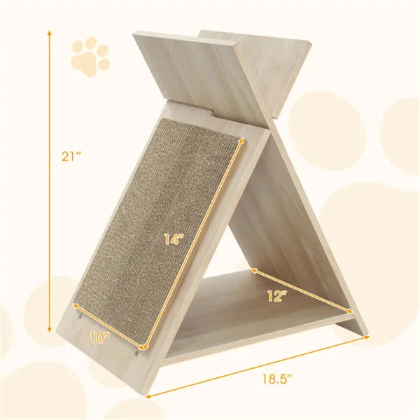 Multi-Functional Cat Scratcher & Lounge