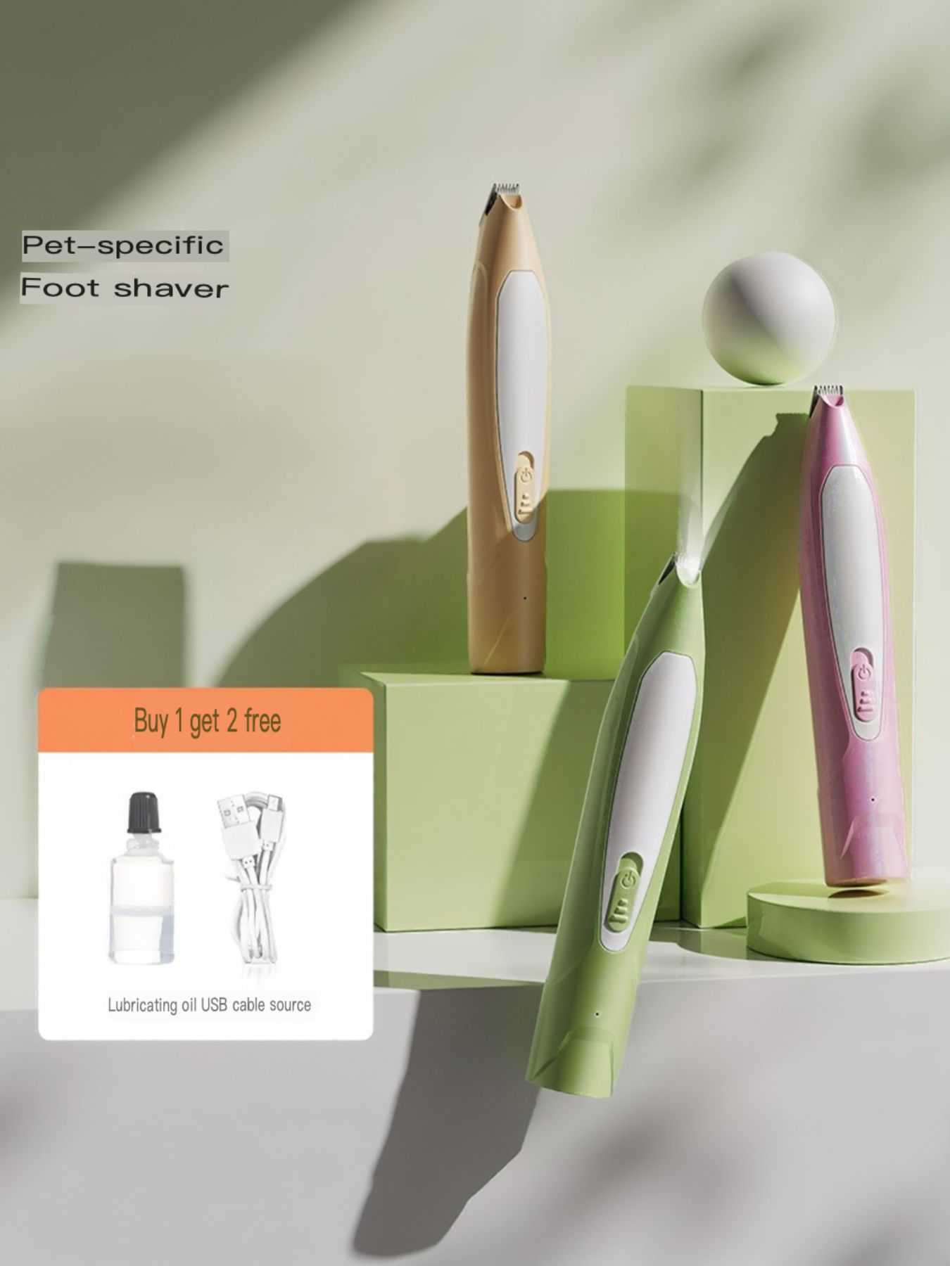 Quiet LED Paw Trimmer
